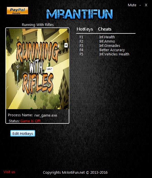 Running With Rifles (PC) Oyunu Mermi,Bomba +5 Trainer İndir