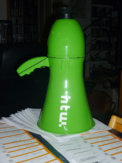Green megaphone