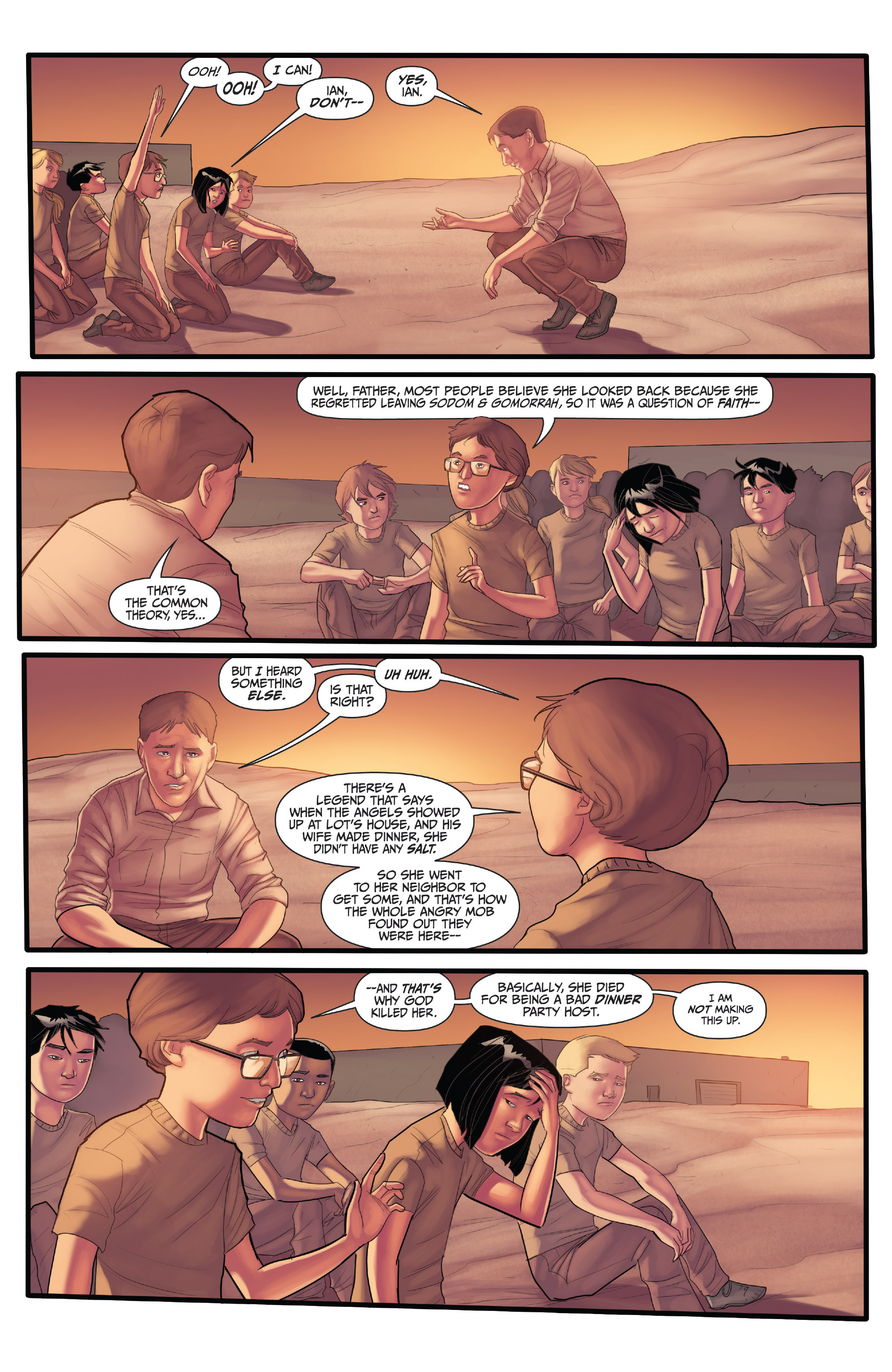 Read online Morning Glories comic -  Issue #37 - 11