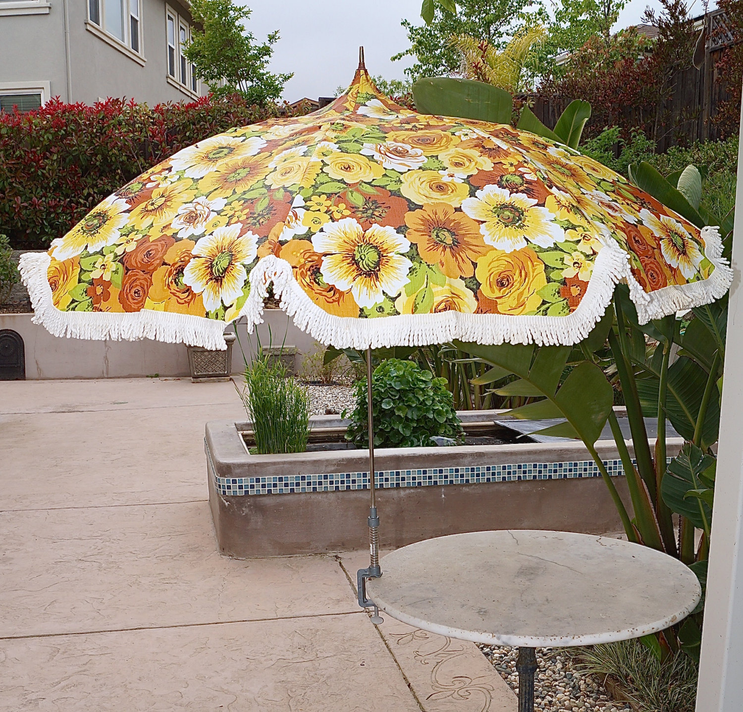 60s 70s Mid Century Fl Patio Umbrella Hd Wallpaper And Desktop 60s 70s Mid Century Fl Patio Umbrella