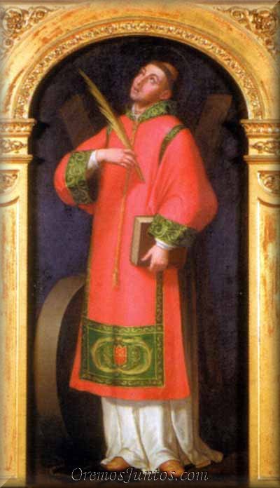 Vidas Santas: San Vicente de Zaragoza, Diácono y Mártir