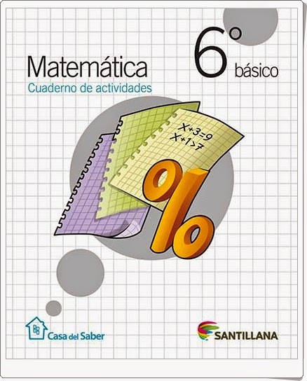 "Cuaderno de Matemáticas" (6º de Primaria. Santillana)