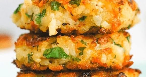Vegan Potato Cakes With Carrot And Rice | 001