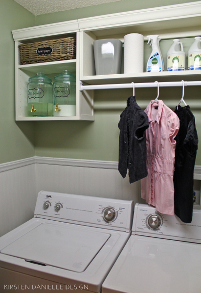 Through the Front Door: our laundry closet makeover