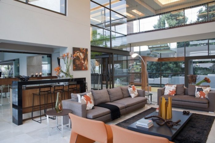 Earthy Colors In The Living Room | Best Interior Design Ideas