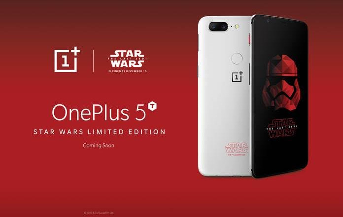 OnePlus 5T Star Wars limited edition device launched