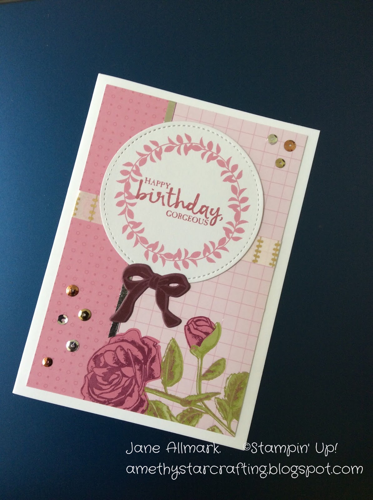 Crafting With Jane Stampin Up Memories and More