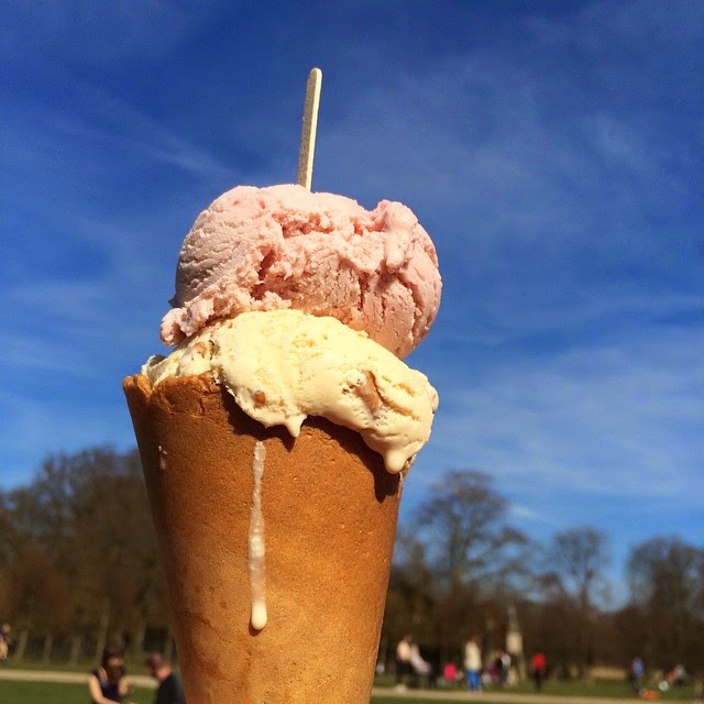 Ice Cream in the sunshine