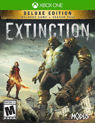 Extinction Game Cover Xbox One Deluxe