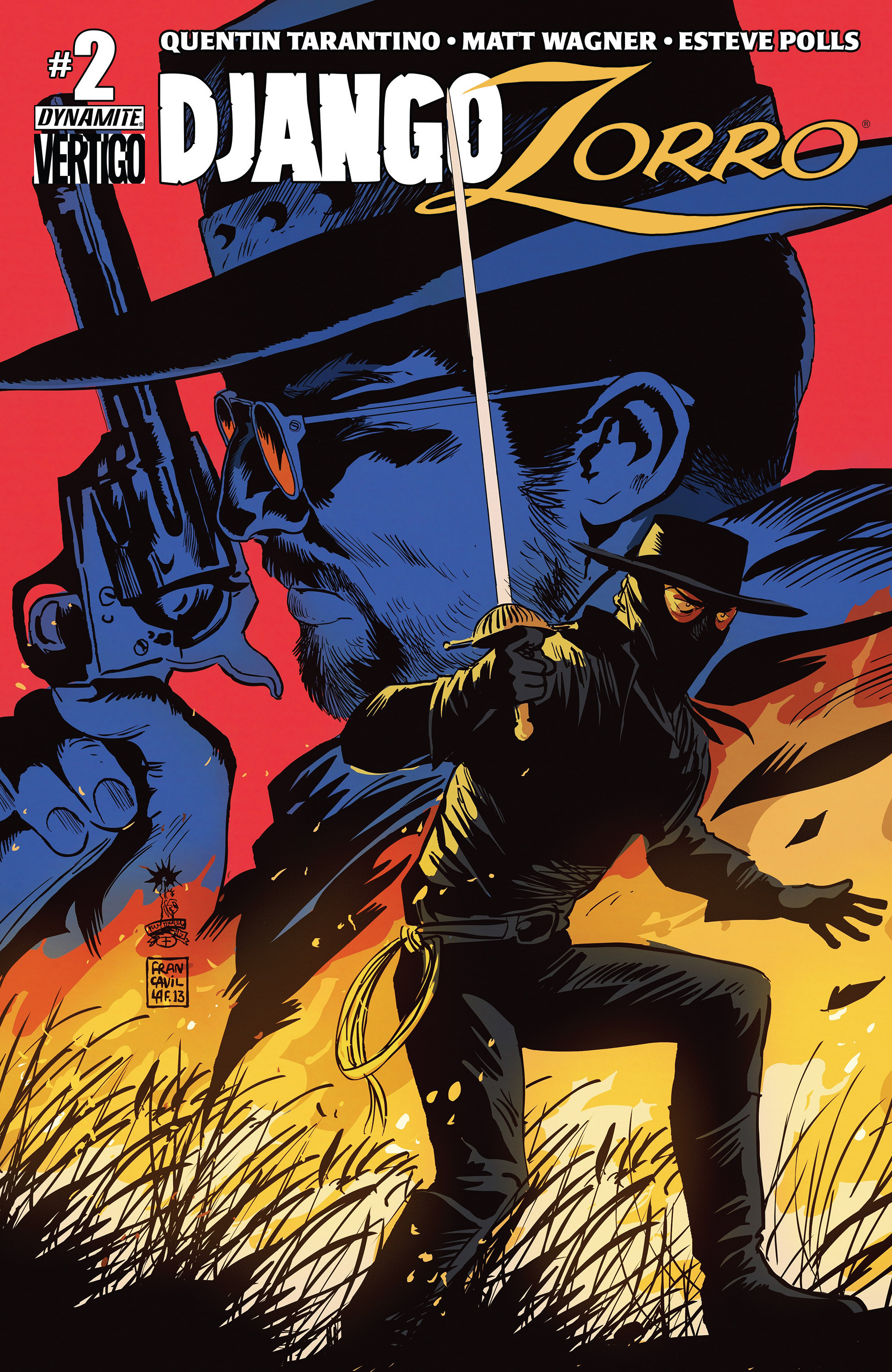 Read online Django/Zorro comic -  Issue #2 - 2