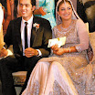 Aisam Ul Haq And Faha Makhdum - Walima Pictures