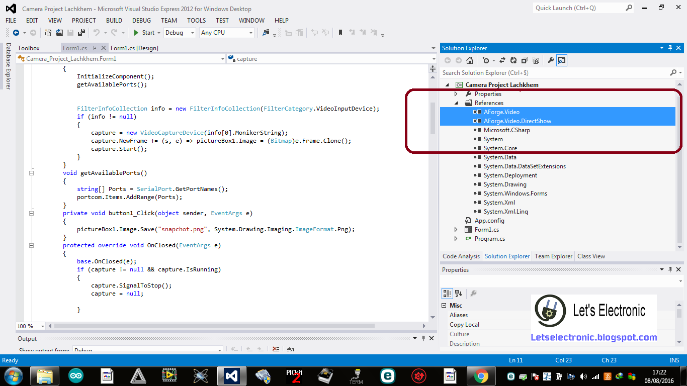 LET'S ELECTRONIC : How To Make Your Own Robot Controlled With C# ...