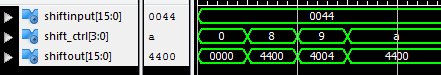 Shifter Design in VHDL