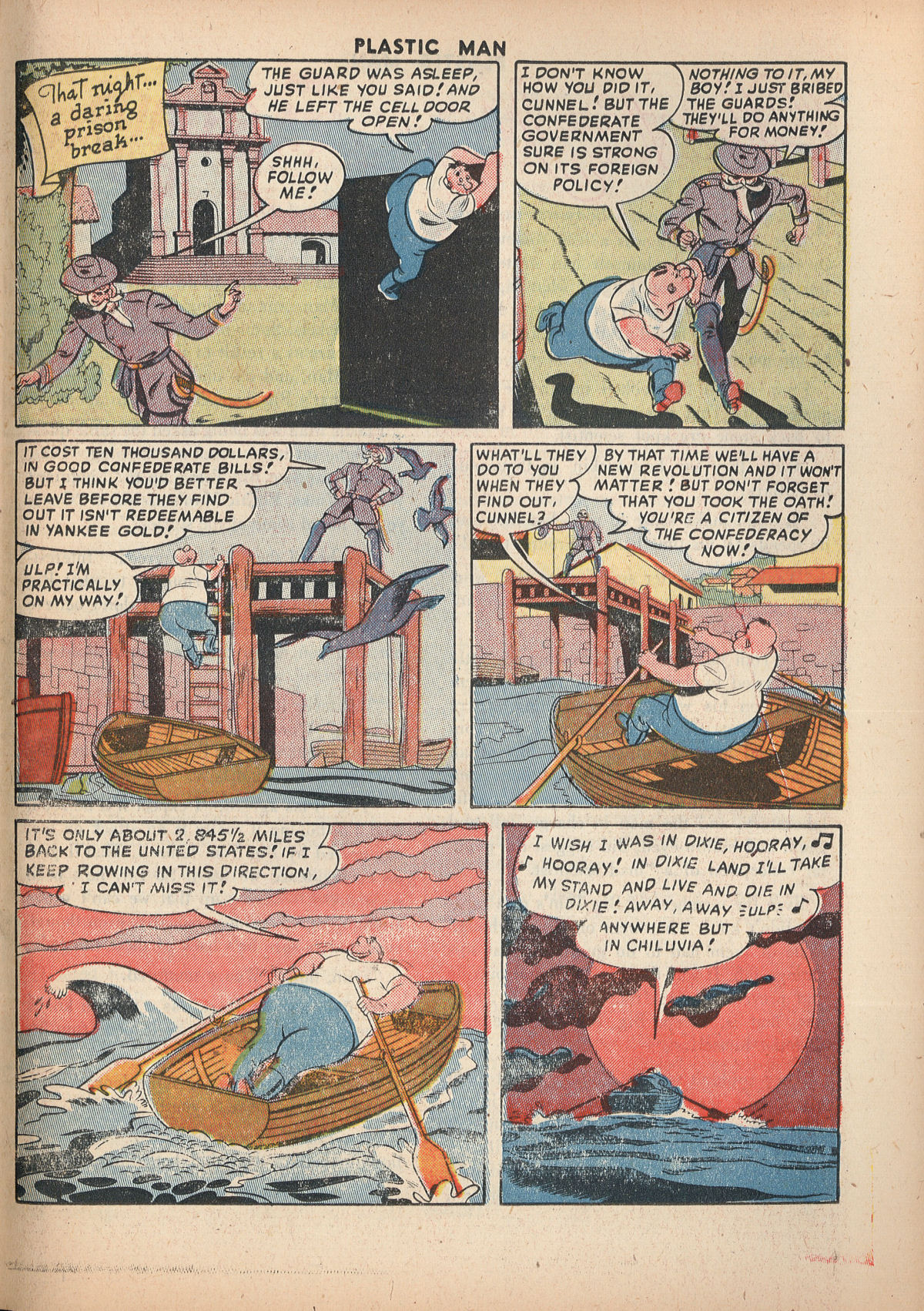 Read online Plastic Man (1943) comic -  Issue #15 - 33