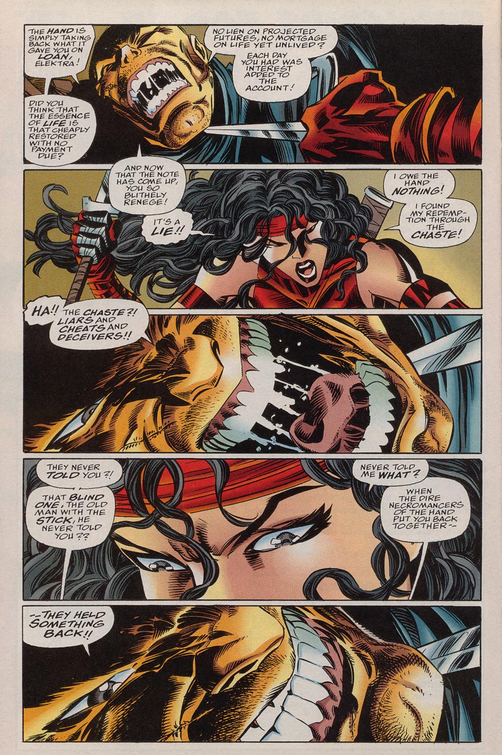 Elektra (1996) Issue #14 - A Hand Raised Against Her #15 - English 19