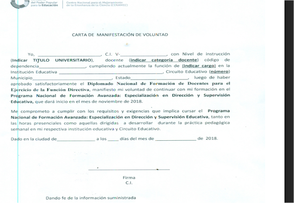 INFORMACIÓN IMPORTANTE PNFA DE SUPERVISIÓN Y DIRECCIÓN INFORMACIÓN IMPORTANTE PNFA DE SUPERVISIÓN Y DIRECCIÓN