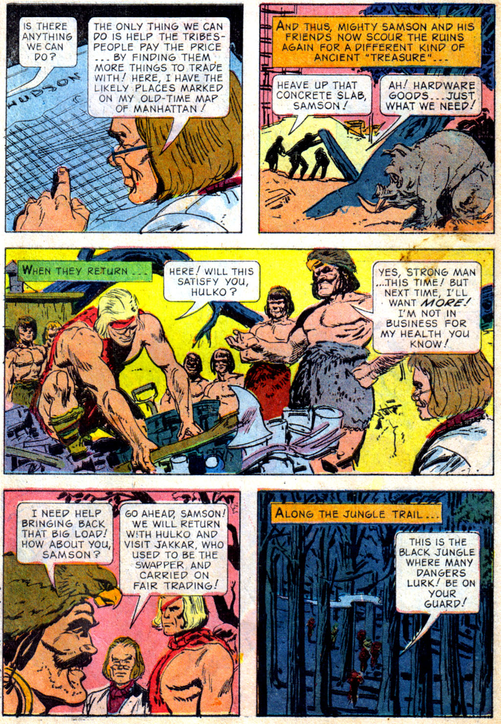Read online Mighty Samson (1964) comic -  Issue #11 - 7