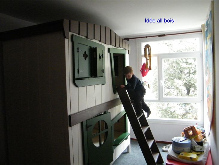 Des lits superposés sur-mesure, pour le bonheur des enfants et la