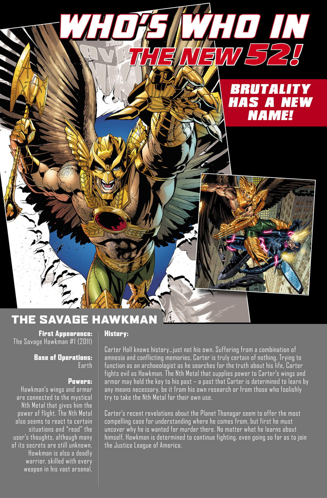 Read online The Savage Hawkman comic -  Issue #0 - 22