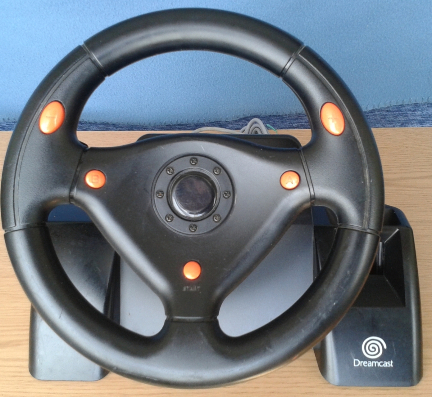 Retro Ordenadores Orty: Volante Sega Dreamcast HK-7430 (Racing Steering ...