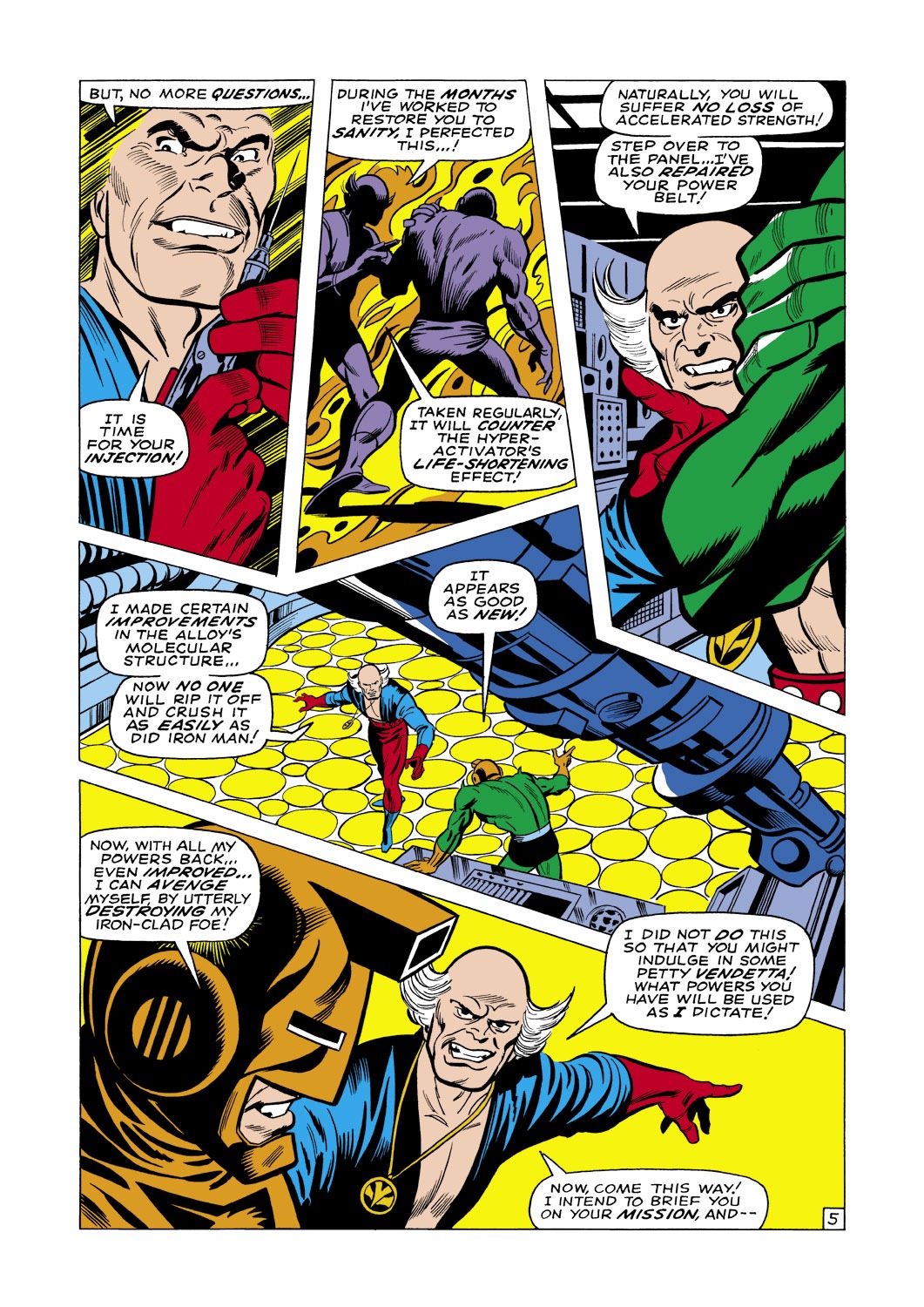 Read online Iron Man (1968) comic -  Issue #15 - 6