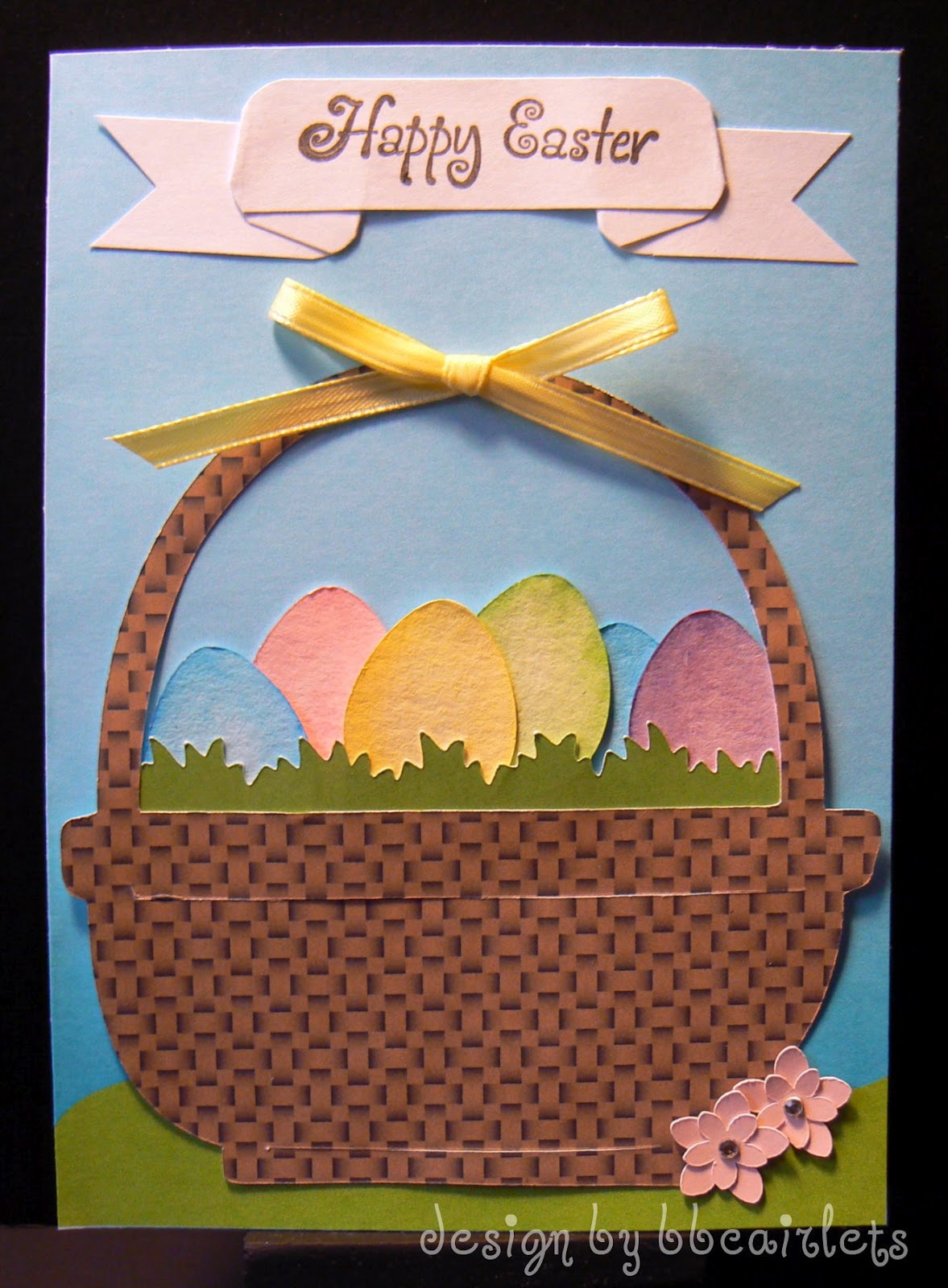 You Better Bling It, Baby Easter Basket Card