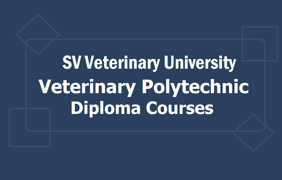 SV Veterinary University Polytechnic Diploma Course Admissions 2019 teachersbadi.in