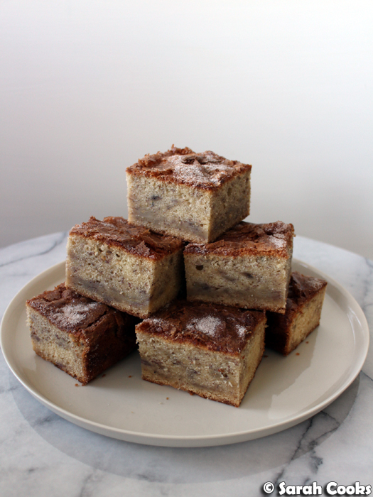 Sarah Cooks Banana Buttermilk Cake