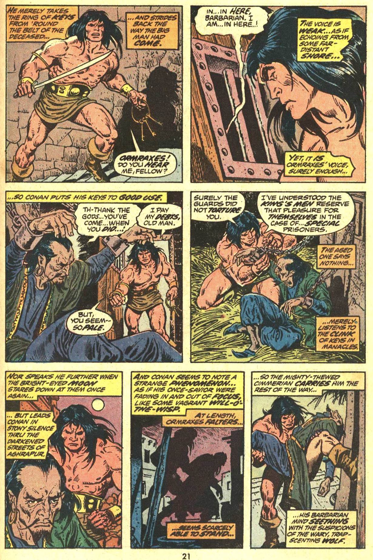 Read online Conan the Barbarian (1970) comic -  Issue #29 - 16