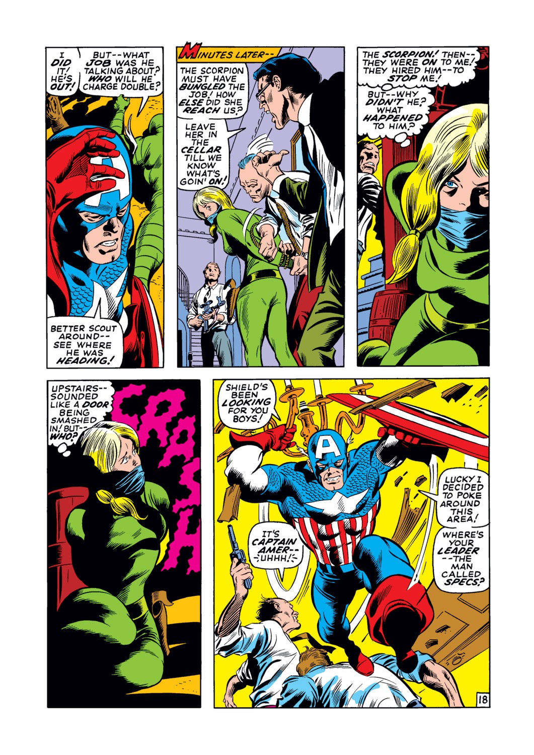 Read online Captain America (1968) comic -  Issue #122 - 19