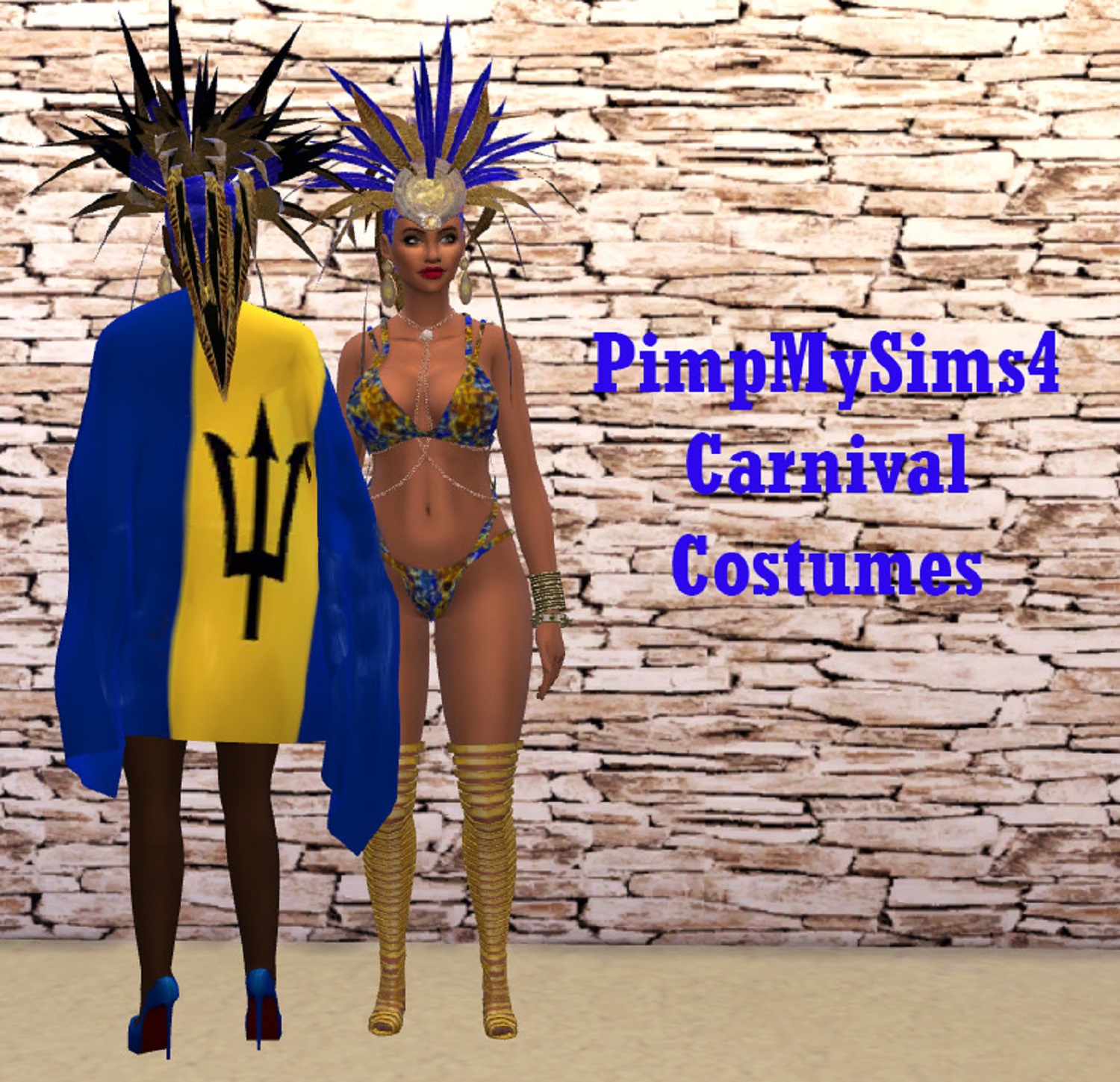 Carnival Brazil Costume the sims 4 SIMS4 Clove share Asia Tổng hợp
