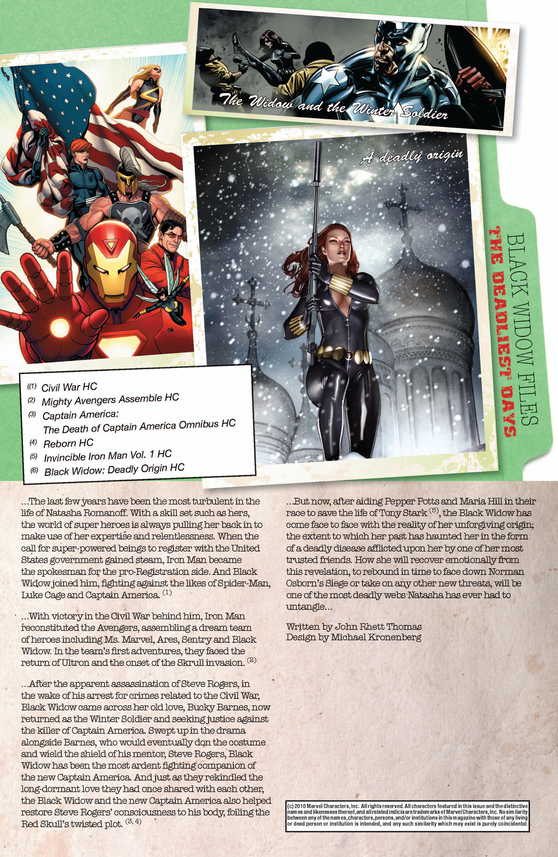 Read online Black Widow (2010) comic -  Issue #1 - 33