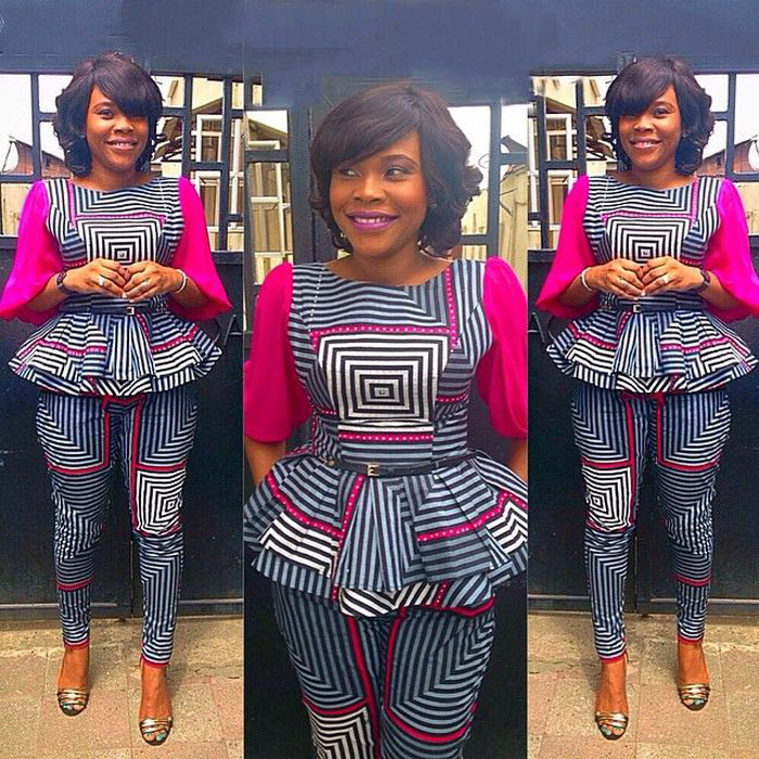 2017 Ankara High-Waist African Trousers 2017 Ankara High-Waist African Trousers=