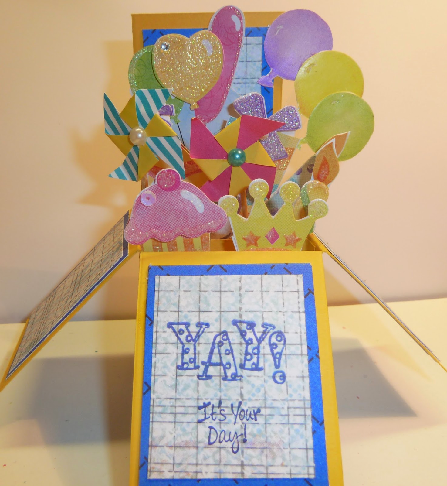 My Crafting Place Happy Birthday Box Card