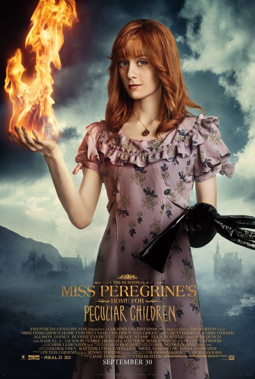 Miss Peregrines Home for Peculiar Children movie poster