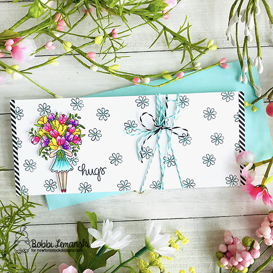 Hugs by Bobbi features Loads of Blooms by Newton's Nook Designs; #newtonsnook