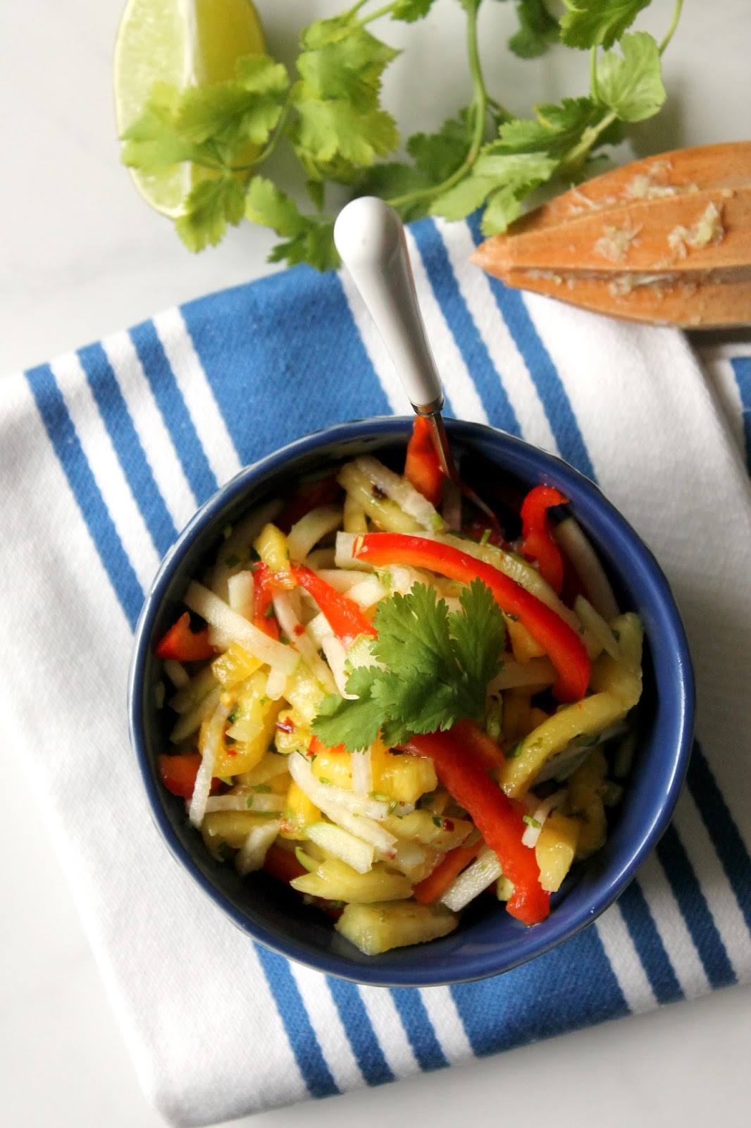 Coming Clean PineappleJicama Salad + a "Health Challenge" The