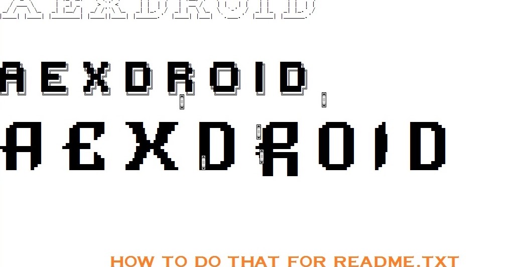 √ TEXT TO ASCII ART GENERATOR 2019