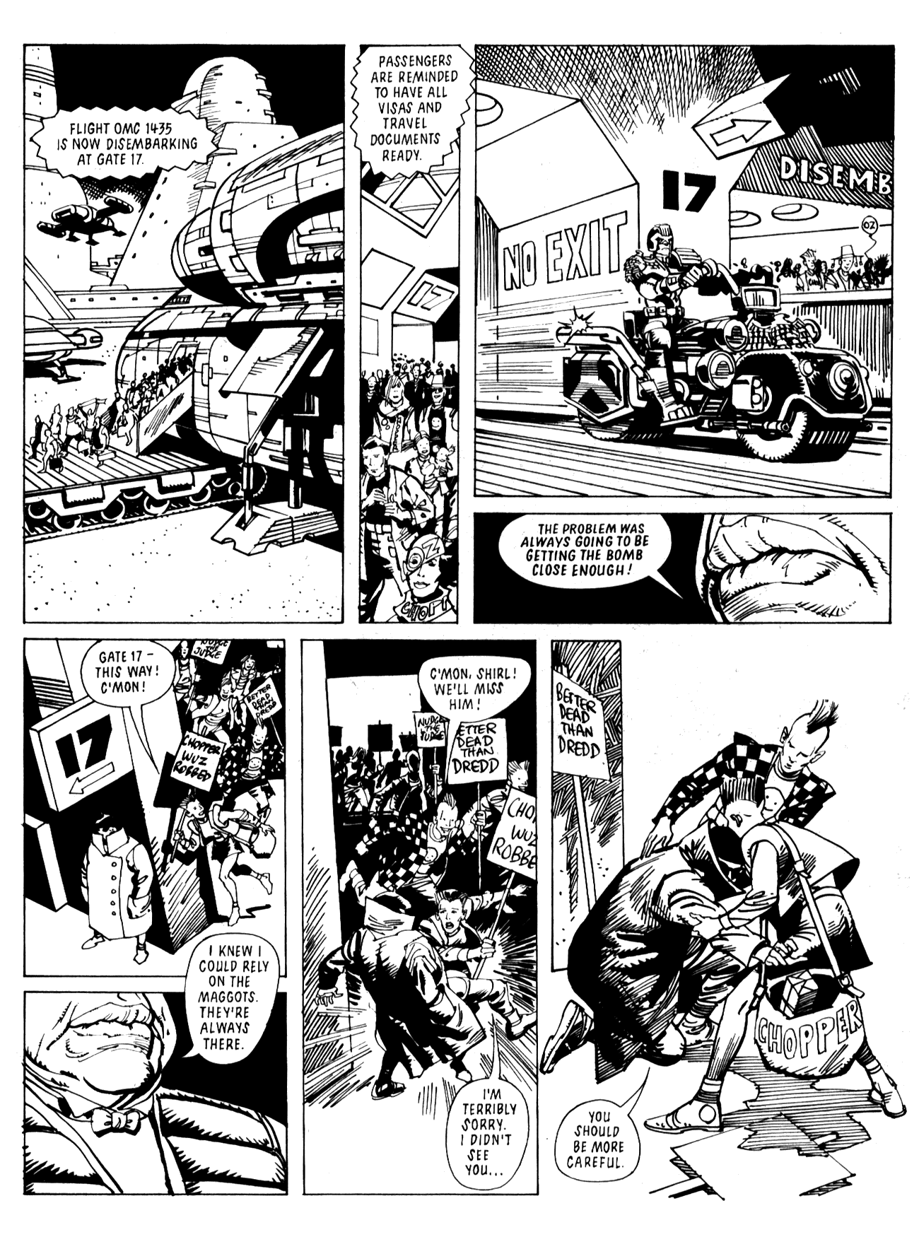 Read online Judge Dredd: The Complete Case Files comic -  Issue # TPB 12 (Part 1) - 4