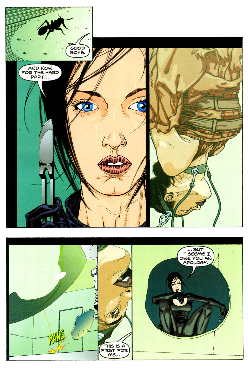 Read online Aeon Flux comic -  Issue #4 - 9