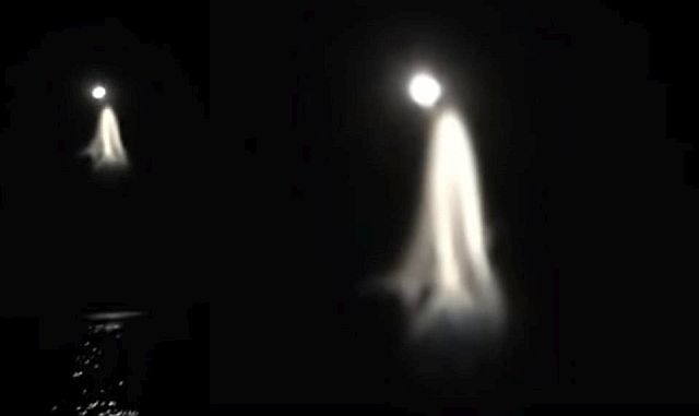Ghostly Light Formation Under The Moon Leaves Onlookers Stunned  Ghost%2Bunder%2Bmoon%2Bcalifornia