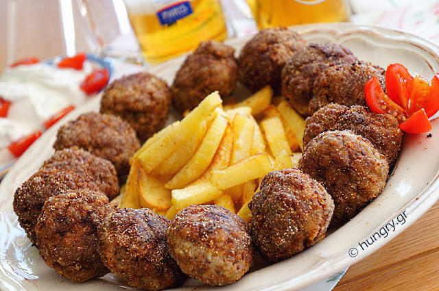 Meatballs with Ouzo