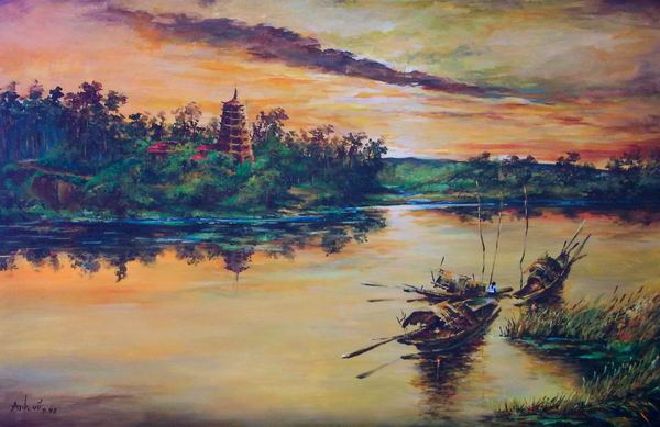 Tranh Landcape's Việt Nam