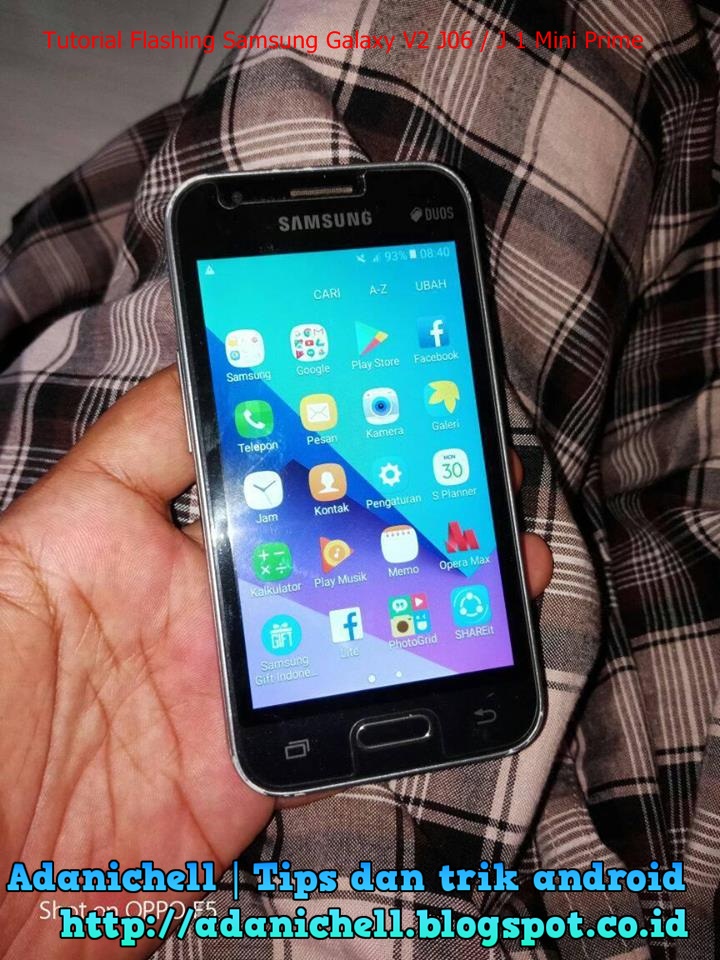 Tutorial Flashing Samsung Galaxy V2 J06 / J 1 Mini Prime