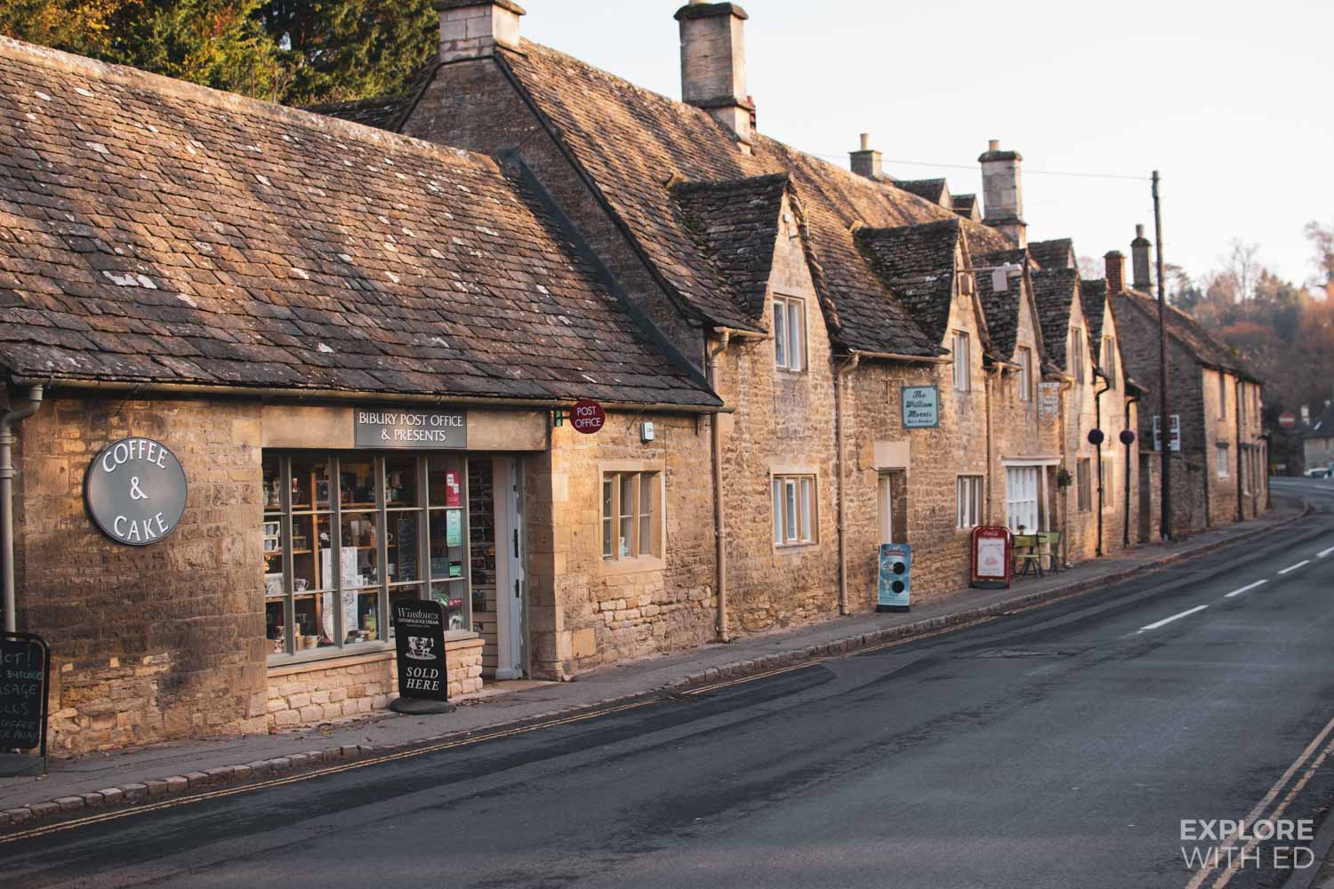 Bibury post office and presents