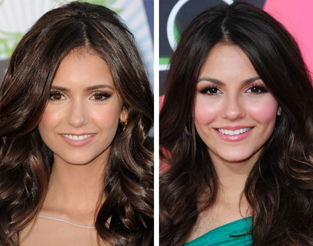 Nina Dobrev e Victoria Justice Nina Dobrev e Victoria Justice