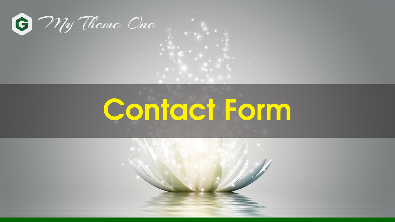 Đoạn Code "Contact Form" Trong My Theme One