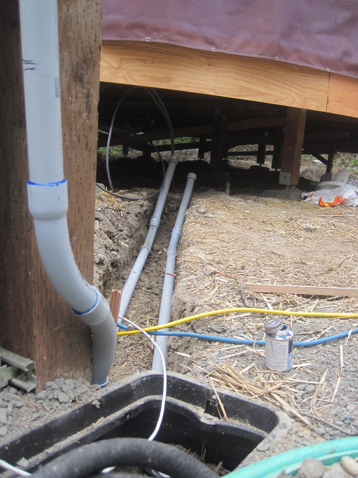 Jay builds a house: Wiring a yurt