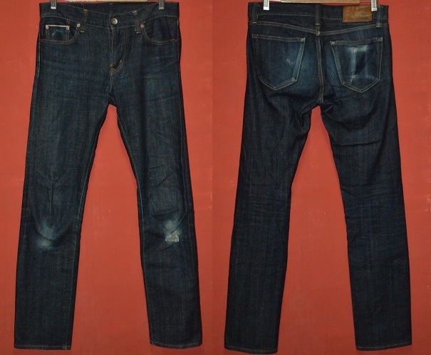 BundleClothing: Seluar Jeans UJ UNIQLO Slim Fit SELVEDGE(SOLD)