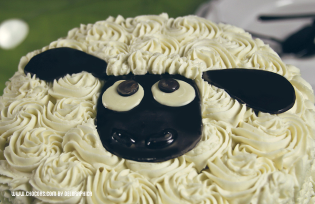 tarta chocolate oveja